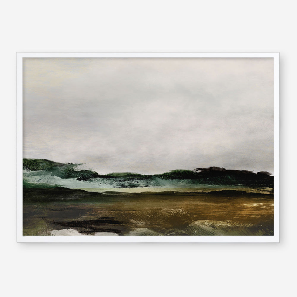 Shop Verte 2 Art Print a painted abstract themed wall art print from The Print Emporium wall artwork collection - Buy Australian made fine art painting style poster and framed prints for the home and your interior decor room, TPE-DH-369-AP