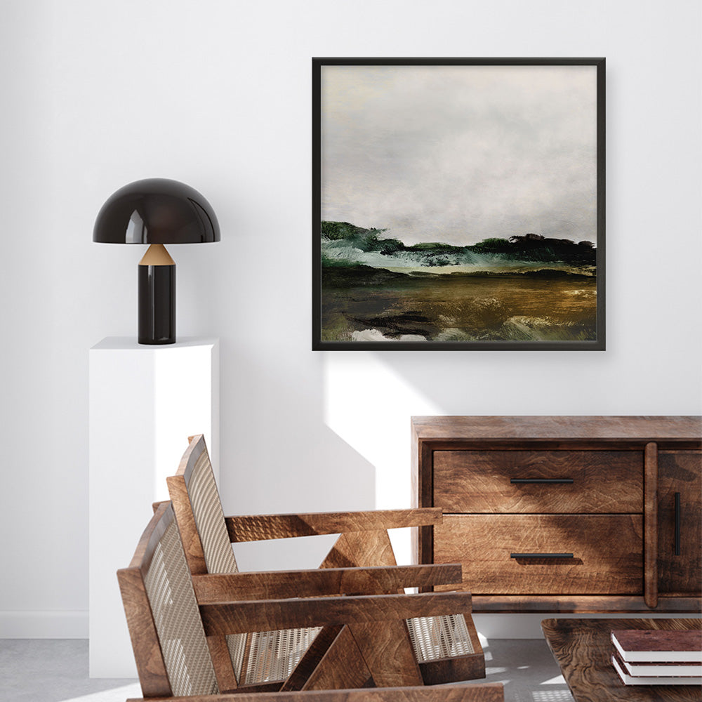 Shop Verte 2 (Square) Art Print a painted abstract themed wall art print from The Print Emporium wall artwork collection - Buy Australian made fine art painting style poster and framed prints for the home and your interior decor room, TPE-DH-182-AP