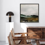 Shop Verte 2 (Square) Art Print a painted abstract themed wall art print from The Print Emporium wall artwork collection - Buy Australian made fine art painting style poster and framed prints for the home and your interior decor room, TPE-DH-182-AP