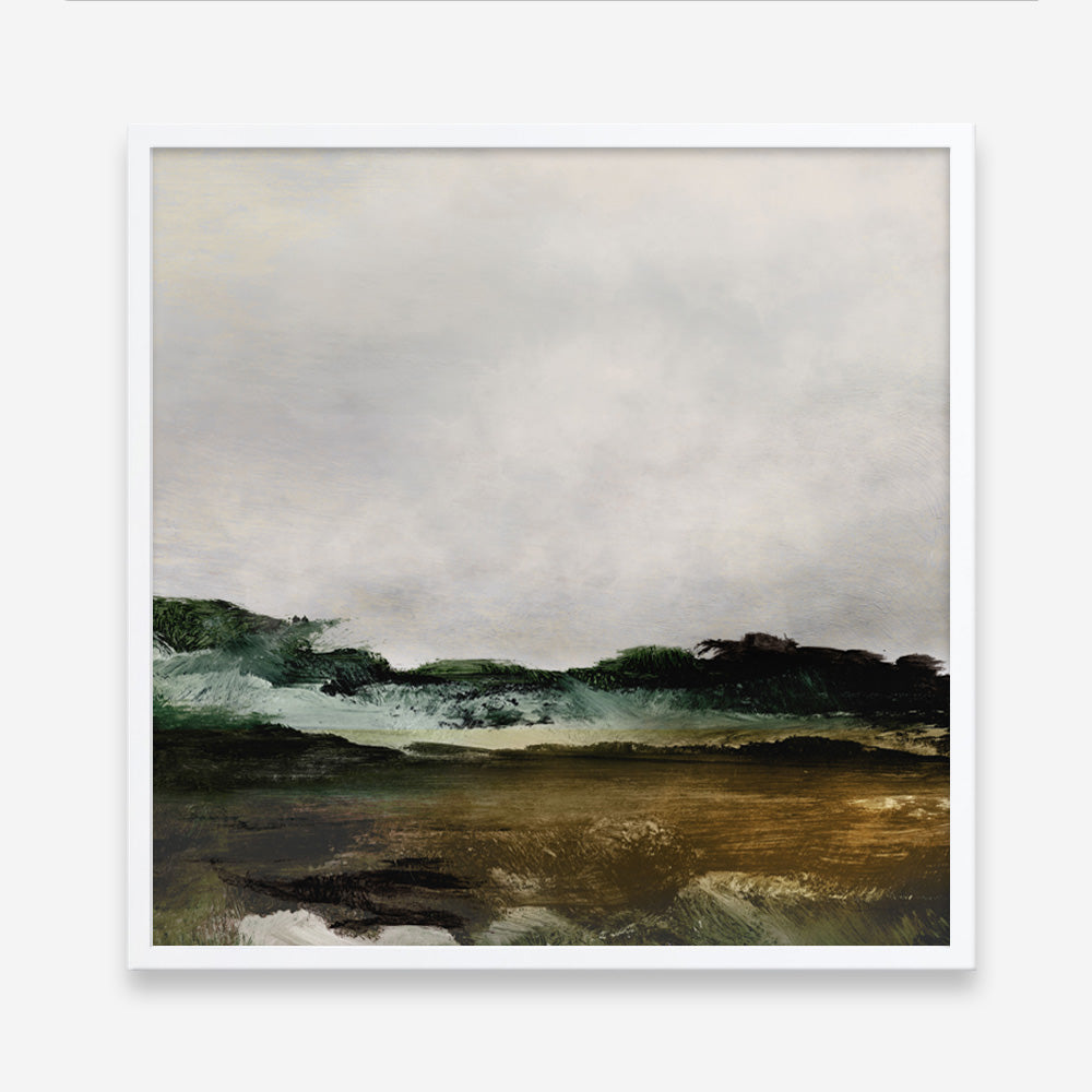 Shop Verte 2 (Square) Art Print a painted abstract themed wall art print from The Print Emporium wall artwork collection - Buy Australian made fine art painting style poster and framed prints for the home and your interior decor room, TPE-DH-182-AP