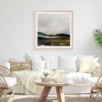 Shop Verte 2 (Square) Art Print a painted abstract themed wall art print from The Print Emporium wall artwork collection - Buy Australian made fine art painting style poster and framed prints for the home and your interior decor room, TPE-DH-182-AP