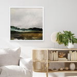 Shop Verte 2 (Square) Art Print a painted abstract themed wall art print from The Print Emporium wall artwork collection - Buy Australian made fine art painting style poster and framed prints for the home and your interior decor room, TPE-DH-182-AP