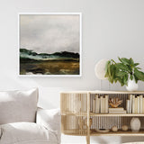 Shop Verte 2 (Square) Art Print a painted abstract themed wall art print from The Print Emporium wall artwork collection - Buy Australian made fine art painting style poster and framed prints for the home and your interior decor room, TPE-DH-182-AP