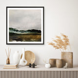 Shop Verte 2 (Square) Art Print a painted abstract themed wall art print from The Print Emporium wall artwork collection - Buy Australian made fine art painting style poster and framed prints for the home and your interior decor room, TPE-DH-182-AP