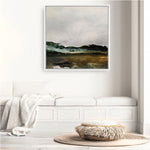 Shop Verte 2 (Square) Canvas Print a painted abstract themed framed canvas wall art print from The Print Emporium artwork collection - Buy Australian made fine art painting style stretched canvas prints for the home and your interior decor space, TPE-DH-182-CA-40X40-NF