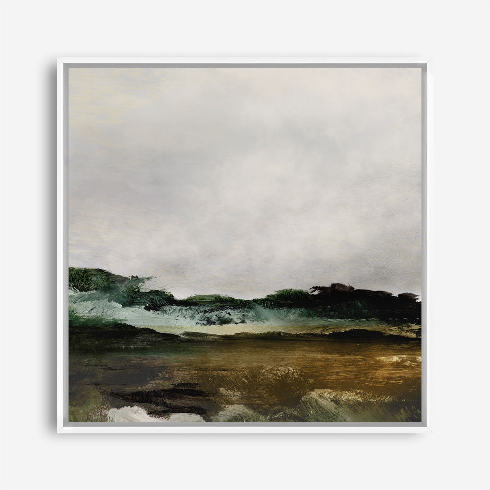 Shop Verte 2 (Square) Canvas Print a painted abstract themed framed canvas wall art print from The Print Emporium artwork collection - Buy Australian made fine art painting style stretched canvas prints for the home and your interior decor space, TPE-DH-182-CA-40X40-NF