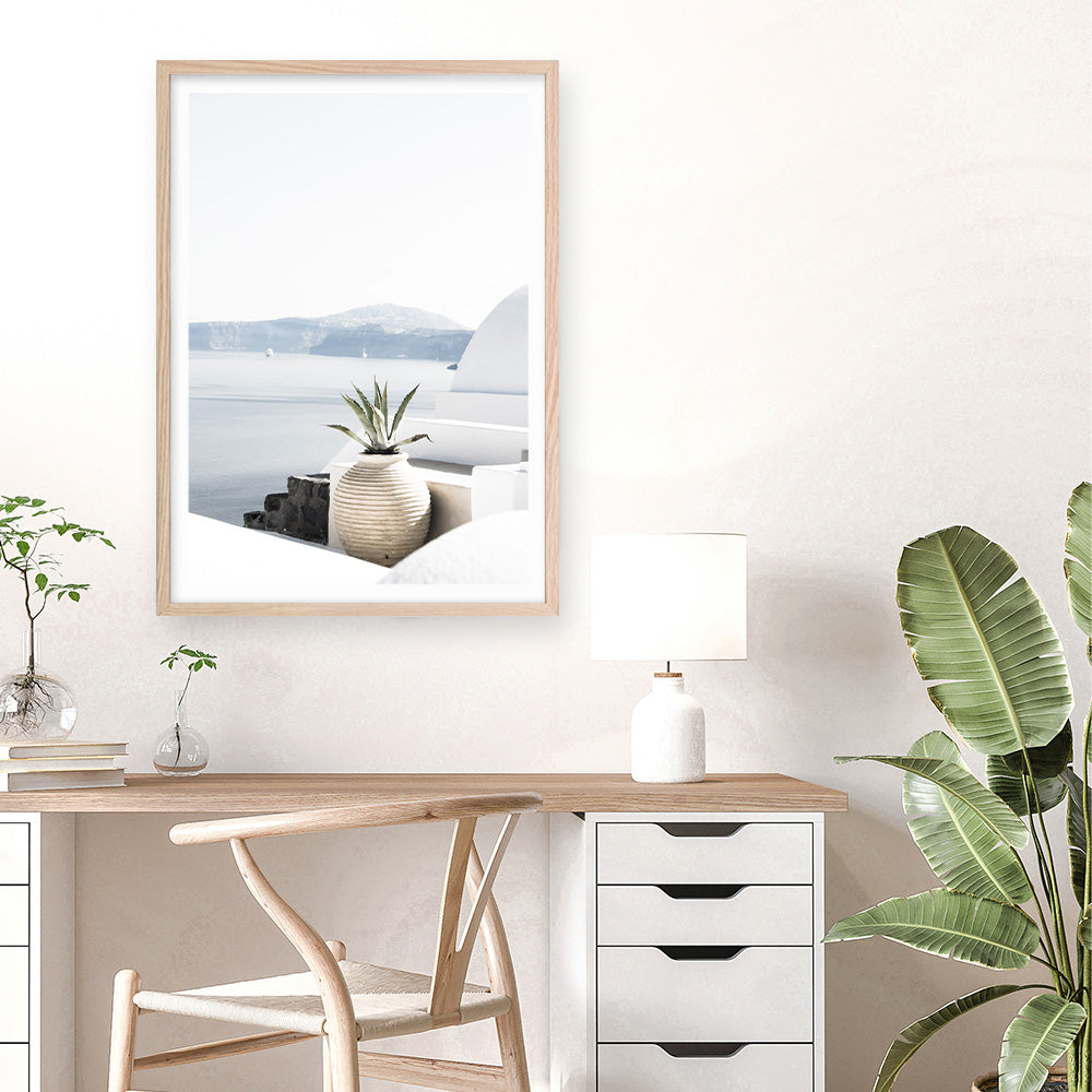 Shop View From Santorini Photo Art Print a photography wall art print from The Print Emporium wall artwork collection - Buy Australian made fine art poster and framed prints for the home and your interior decor room, TPE-1298-AP