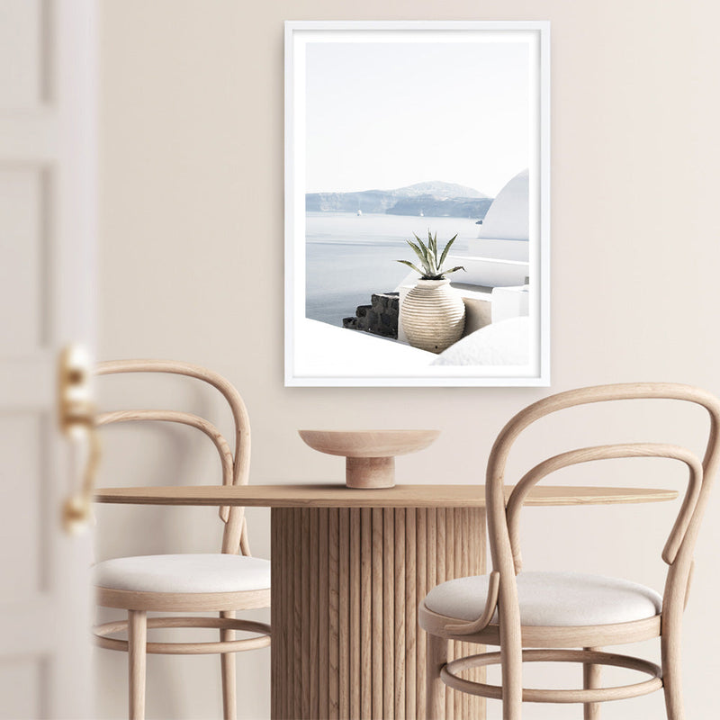 Shop View From Santorini Photo Art Print a photography wall art print from The Print Emporium wall artwork collection - Buy Australian made fine art poster and framed prints for the home and your interior decor room, TPE-1298-AP