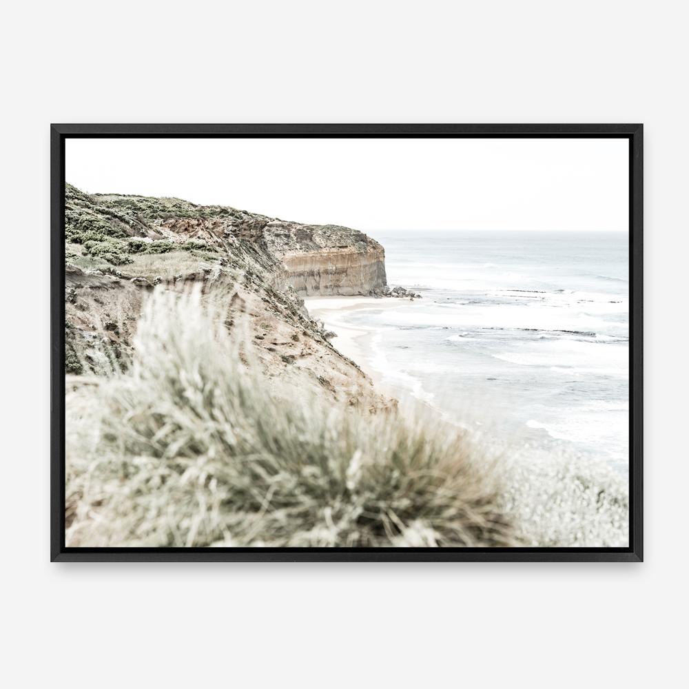 Shop View Of Gibson Steps Photo Canvas Print a coastal themed photography framed stretched canvas print from The Print Emporium wall artwork collection - Buy Australian made prints for the home and your interior decor space, TPE-1146-CA-35X46-NF