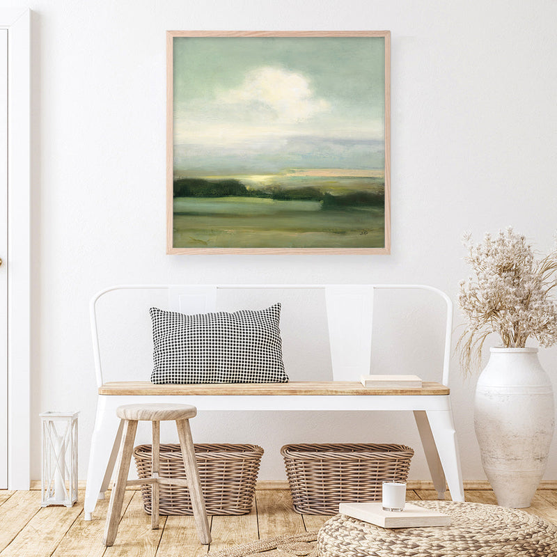 Shop View from the Top (Square) Art Print a painted style wall art print from The Print Emporium wall artwork collection - Buy Australian made fine art painting style poster and framed prints for the home and your interior decor room, TPE-WA-68559-AP