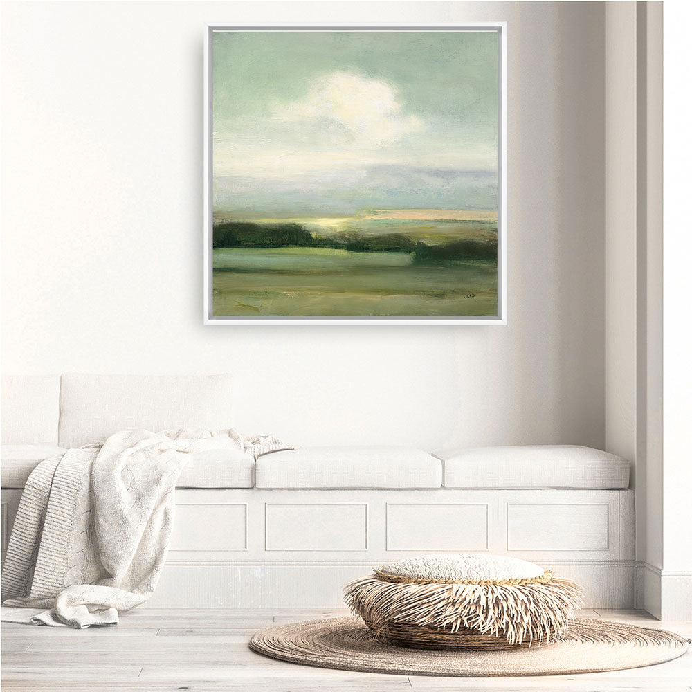 Shop View from the Top (Square) Canvas Print a painted style framed canvas wall art print from The Print Emporium artwork collection - Buy Australian made fine art painting style stretched canvas prints for the home and your interior decor space, TPE-WA-68559-CA-40X40-NF