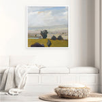 Shop View of the Valley (Square) Art Print a painted style wall art print from The Print Emporium wall artwork collection - Buy Australian made fine art painting style poster and framed prints for the home and your interior decor room, TPE-WA-68959-AP