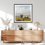 Shop View of the Valley (Square) Art Print a painted style wall art print from The Print Emporium wall artwork collection - Buy Australian made fine art painting style poster and framed prints for the home and your interior decor room, TPE-WA-68959-AP