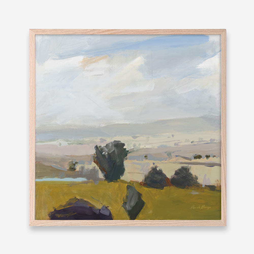 Shop View of the Valley (Square) Art Print a painted style wall art print from The Print Emporium wall artwork collection - Buy Australian made fine art painting style poster and framed prints for the home and your interior decor room, TPE-WA-68959-AP