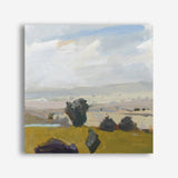 Shop View of the Valley (Square) Canvas Print a painted style framed canvas wall art print from The Print Emporium artwork collection - Buy Australian made fine art painting style stretched canvas prints for the home and your interior decor space, TPE-WA-68959-CA-40X40-NF