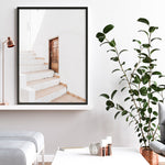 Shop Villa Steps Photo Art Print a Moroccan desert boho themed photography wall art print from The Print Emporium wall artwork collection - Buy Australian made fine art poster and framed prints for the home and your interior decor room, TPE-1307-AP