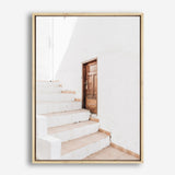 Shop Villa Steps Photo Canvas Print a Moroccan desert boho themed photography framed stretched canvas print from The Print Emporium wall artwork collection - Buy Australian made prints for the home and your interior decor space, TPE-1307-CA-35X46-NF