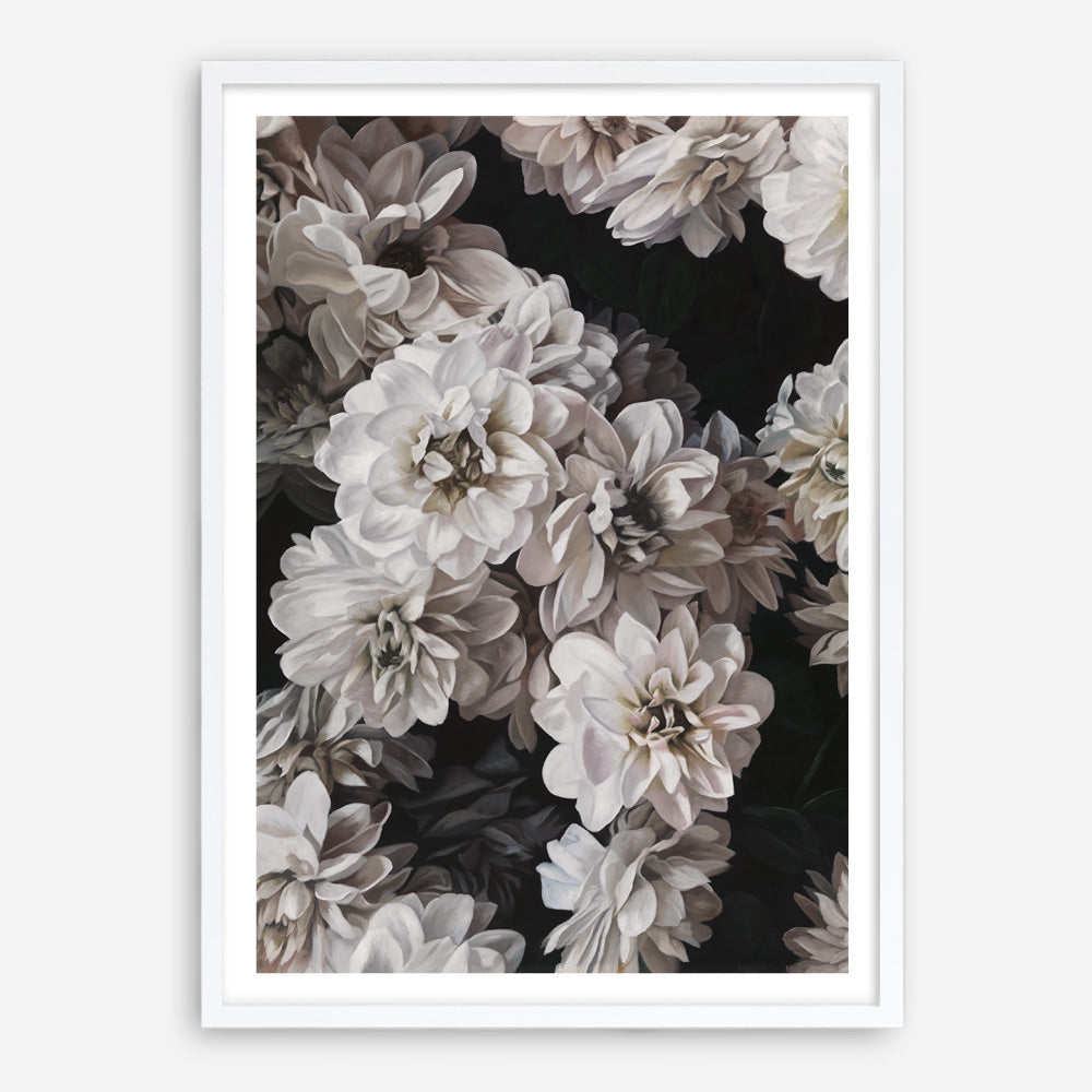 Shop Vintage Blooms Art Print a floral themed painted wall art print from The Print Emporium wall artwork collection - Buy Australian made fine art painting style poster and framed prints for the home and your interior decor room, TPE-207-AP