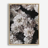 Shop Vintage Blooms Canvas Print a floral themed painted framed canvas wall art print from The Print Emporium artwork collection - Buy Australian made fine art painting style stretched canvas prints for the home and your interior decor space, TPE-207-CA-35X46-NF