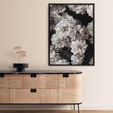 Shop Vintage Blooms Canvas Print a floral themed painted framed canvas wall art print from The Print Emporium artwork collection - Buy Australian made fine art painting style stretched canvas prints for the home and your interior decor space, TPE-207-CA-35X46-NF
