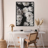 Shop Vintage Blooms II Canvas Print a floral themed painted framed canvas wall art print from The Print Emporium artwork collection - Buy Australian made fine art painting style stretched canvas prints for the home and your interior decor space, TPE-390-CA-35X46-NF
