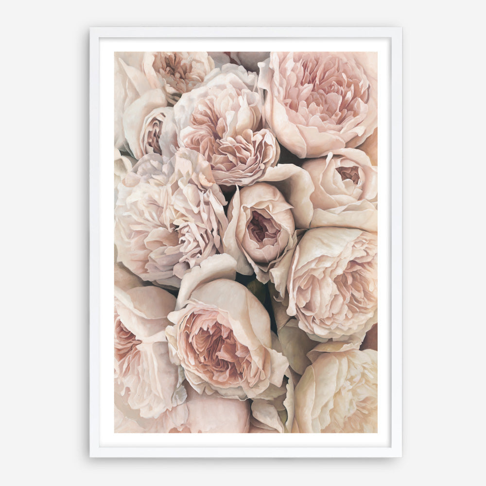 Shop Vintage Peonies I Art Print a floral themed painted wall art print from The Print Emporium wall artwork collection - Buy Australian made fine art painting style poster and framed prints for the home and your interior decor room, TPE-321-AP