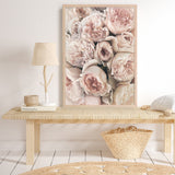 Shop Vintage Peonies I Art Print a floral themed painted wall art print from The Print Emporium wall artwork collection - Buy Australian made fine art painting style poster and framed prints for the home and your interior decor room, TPE-321-AP