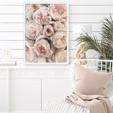 Shop Vintage Peonies I Art Print a floral themed painted wall art print from The Print Emporium wall artwork collection - Buy Australian made fine art painting style poster and framed prints for the home and your interior decor room, TPE-321-AP