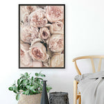 Shop Vintage Peonies I Art Print a floral themed painted wall art print from The Print Emporium wall artwork collection - Buy Australian made fine art painting style poster and framed prints for the home and your interior decor room, TPE-321-AP