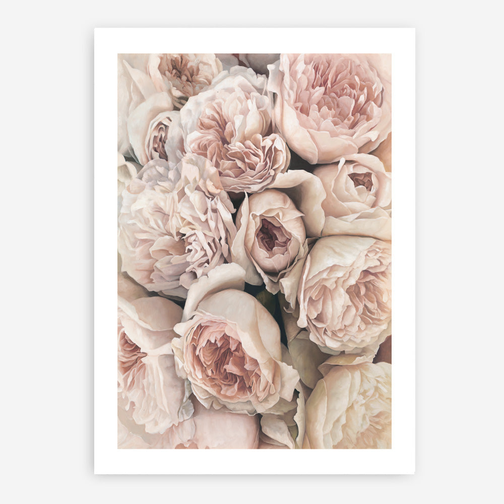 Shop Vintage Peonies I Art Print a floral themed painted wall art print from The Print Emporium wall artwork collection - Buy Australian made fine art painting style poster and framed prints for the home and your interior decor room, TPE-321-AP