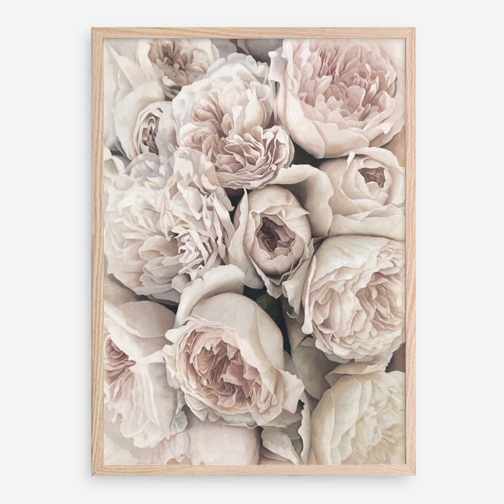 Shop Vintage Peonies II Art Print a floral themed painted wall art print from The Print Emporium wall artwork collection - Buy Australian made fine art painting style poster and framed prints for the home and your interior decor room, TPE-347-AP