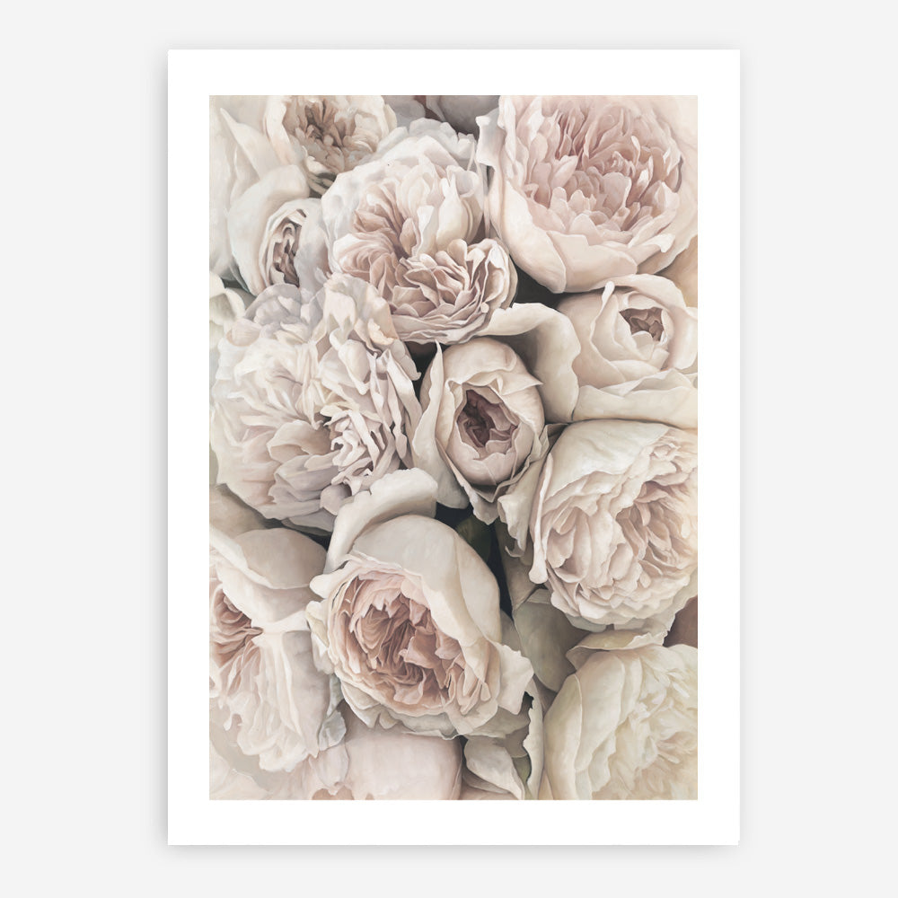 Shop Vintage Peonies II Art Print a floral themed painted wall art print from The Print Emporium wall artwork collection - Buy Australian made fine art painting style poster and framed prints for the home and your interior decor room, TPE-347-AP