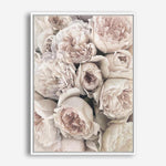 Shop Vintage Peonies II Canvas Print a floral themed painted framed canvas wall art print from The Print Emporium artwork collection - Buy Australian made fine art painting style stretched canvas prints for the home and your interior decor space, TPE-347-CA-35X46-NF