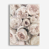 Shop Vintage Peonies II Canvas Print a floral themed painted framed canvas wall art print from The Print Emporium artwork collection - Buy Australian made fine art painting style stretched canvas prints for the home and your interior decor space, TPE-347-CA-35X46-NF