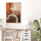 Shop Walking in the Woods Art Print a painted abstract themed wall art print from The Print Emporium wall artwork collection - Buy Australian made fine art painting style poster and framed prints for the home and your interior decor room, TPE-WA-73346-AP