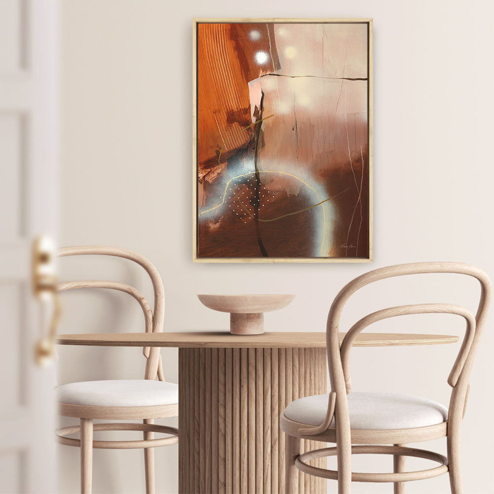 Shop Walking in the Woods Canvas Print a painted abstract themed framed canvas wall art print from The Print Emporium artwork collection - Buy Australian made fine art painting style stretched canvas prints for the home and your interior decor space, TPE-WA-73346-CA-35X46-NF