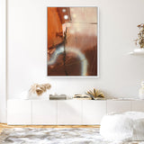 Shop Walking in the Woods Canvas Print a painted abstract themed framed canvas wall art print from The Print Emporium artwork collection - Buy Australian made fine art painting style stretched canvas prints for the home and your interior decor space, TPE-WA-73346-CA-35X46-NF