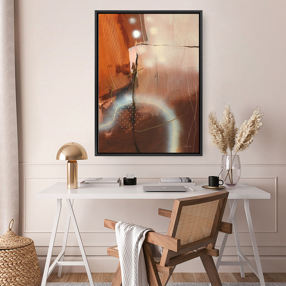 Shop Walking in the Woods Canvas Print a painted abstract themed framed canvas wall art print from The Print Emporium artwork collection - Buy Australian made fine art painting style stretched canvas prints for the home and your interior decor space, TPE-WA-73346-CA-35X46-NF