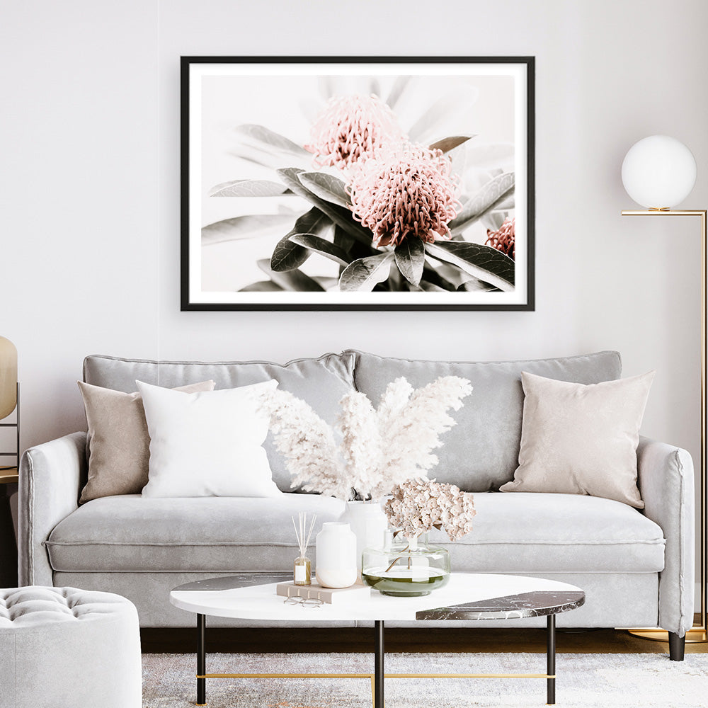 Buy Waratah Flowers Photo Art Print | The Print Emporium®