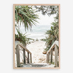 Shop Wategos Beach I Photo Art Print a coastal themed photography wall art print from The Print Emporium wall artwork collection - Buy Australian made fine art poster and framed prints for the home and your interior decor, TPE-952-AP
