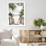Shop Wategos Beach I Photo Art Print a coastal themed photography wall art print from The Print Emporium wall artwork collection - Buy Australian made fine art poster and framed prints for the home and your interior decor, TPE-952-AP