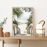 Shop Wategos Beach I Photo Art Print a coastal themed photography wall art print from The Print Emporium wall artwork collection - Buy Australian made fine art poster and framed prints for the home and your interior decor, TPE-952-AP