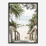 Shop Wategos Beach I Photo Art Print a coastal themed photography wall art print from The Print Emporium wall artwork collection - Buy Australian made fine art poster and framed prints for the home and your interior decor, TPE-952-AP