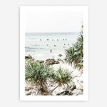 Shop Wategos Beach II Photo Art Print a coastal themed photography wall art print from The Print Emporium wall artwork collection - Buy Australian made fine art poster and framed prints for the home and your interior decor, TPE-954-AP