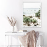Shop Wategos Beach II Photo Art Print a coastal themed photography wall art print from The Print Emporium wall artwork collection - Buy Australian made fine art poster and framed prints for the home and your interior decor, TPE-954-AP