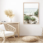 Shop Wategos Beach II Photo Art Print a coastal themed photography wall art print from The Print Emporium wall artwork collection - Buy Australian made fine art poster and framed prints for the home and your interior decor, TPE-954-AP