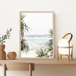 Shop Wategos Beach III Photo Art Print a coastal themed photography wall art print from The Print Emporium wall artwork collection - Buy Australian made fine art poster and framed prints for the home and your interior decor, TPE-956-AP