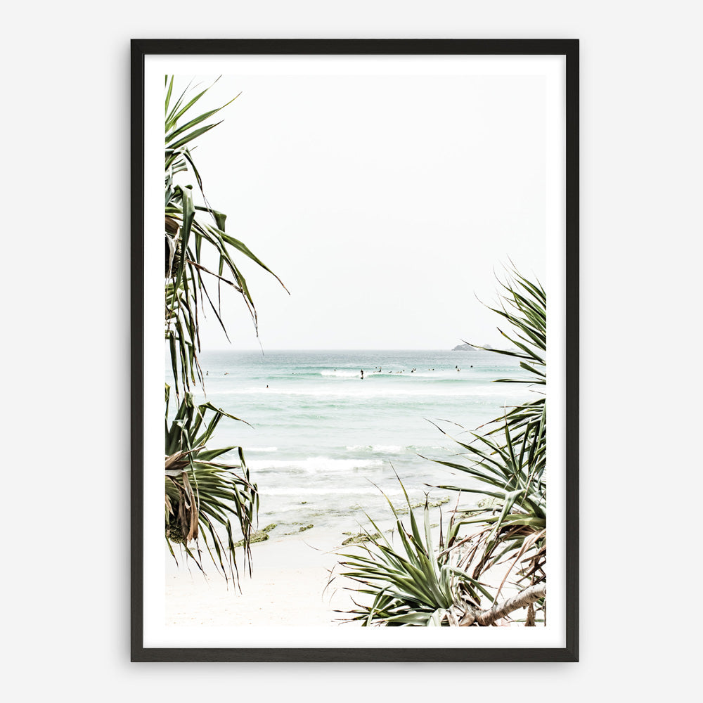 Shop Wategos Beach III Photo Art Print a coastal themed photography wall art print from The Print Emporium wall artwork collection - Buy Australian made fine art poster and framed prints for the home and your interior decor, TPE-956-AP