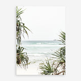 Shop Wategos Beach III Photo Art Print a coastal themed photography wall art print from The Print Emporium wall artwork collection - Buy Australian made fine art poster and framed prints for the home and your interior decor, TPE-956-AP