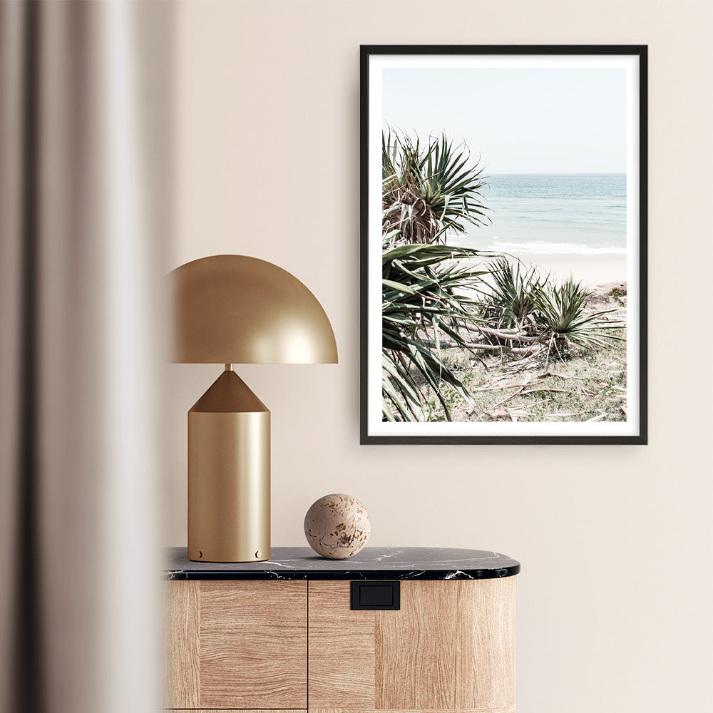 Shop Wategos Beach IV Photo Art Print a coastal themed photography wall art print from The Print Emporium wall artwork collection - Buy Australian made fine art poster and framed prints for the home and your interior decor, TPE-978-AP